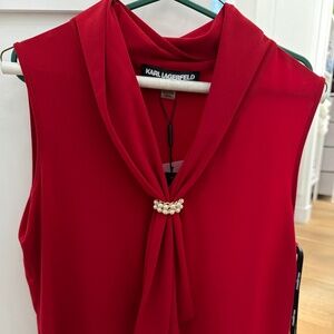 Karl Lagerfield Top with Tags